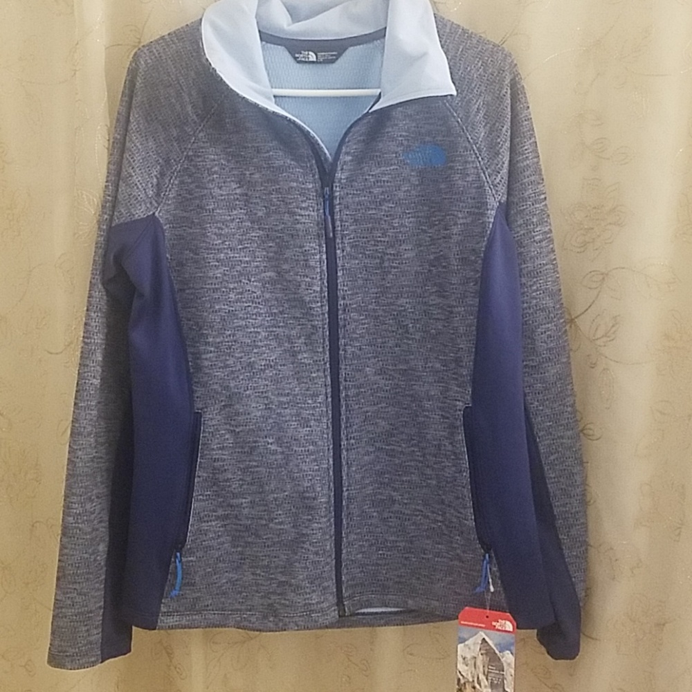 Womens large blue Northface jacket. NWT